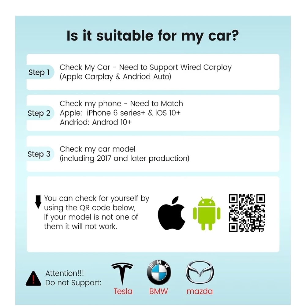 Wireless CarPlay Android Auto Adapter - Picture 7 of 11